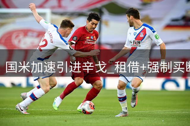 国米加速引进辛戈 租借+强制买断方案或将敲定